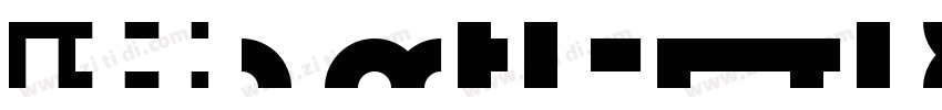 P22 bangersfield字体转换